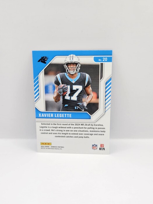2024 Panini Donruss Football Xavier Legette ''Elite series Rookies'' No.20