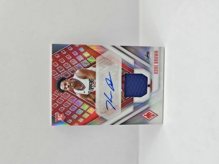 2023-24 Panini Phoenix Basketball Kobe Brown Rookie jersey autograph /199  No.RJA-KBR