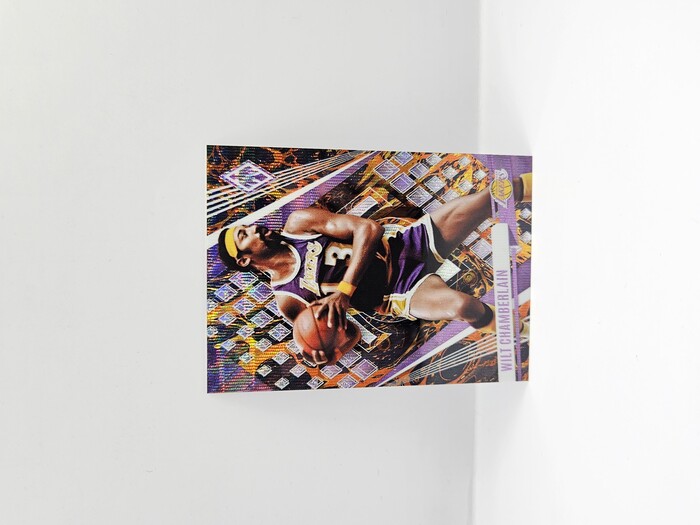 2023-24 Panini Phoenix Basketball Wilt Chamberlain Lava /75 No.34