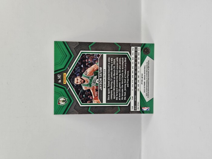 2023-24 Panini Mosaic Jayson Tatum red mosaic No.147
