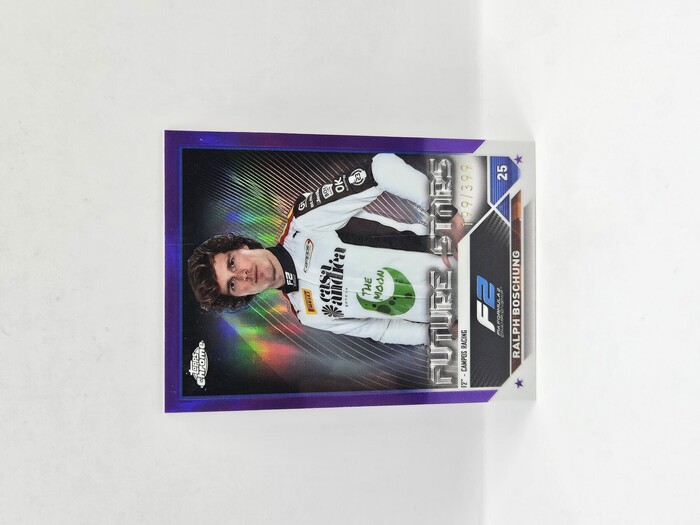 2023 Topps Chrome Formula 1 Ralph Boschung purple /399 #83