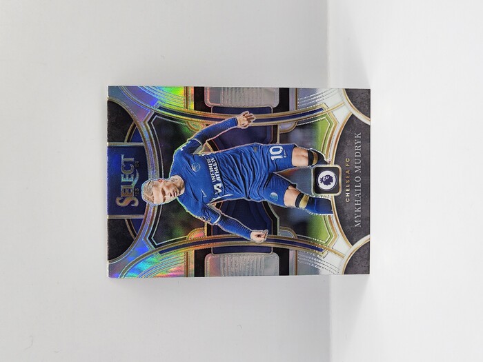 2023-24 Panini Select Premier League Soccer Mykhailo Mudryk Prizm Mezzanine No.132