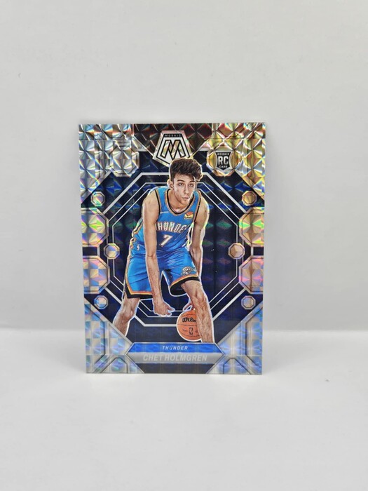 2022-23 Panini Mosaic Basketball Chet Holmgren mosaic parallel rookie No.236
