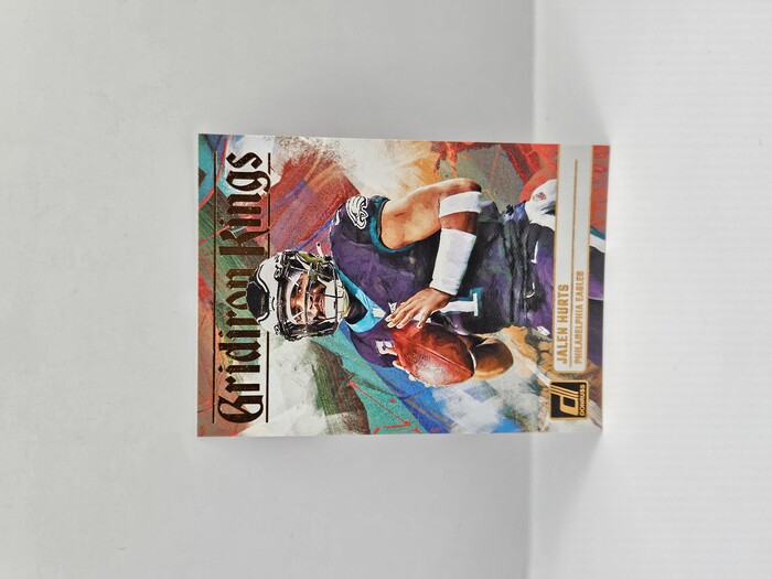 2023 Panini Donruss Football Jalen Hurts ''Gridiron Kings'' No.GK-14