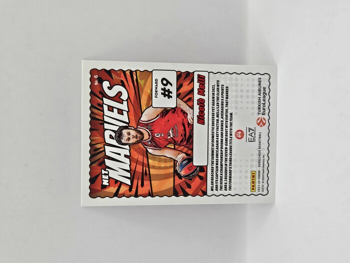 2023-24 Panini euroleague donruss Nicolo Melli ''Net Marvels'' Press proof No.6