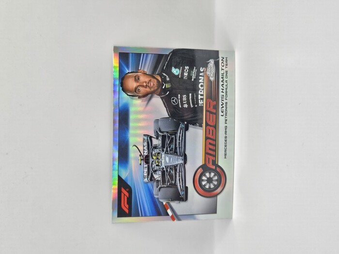 2023 Topps Chrome Formula 1 Lewis Hamilton ''Camber'' #CAM-LH