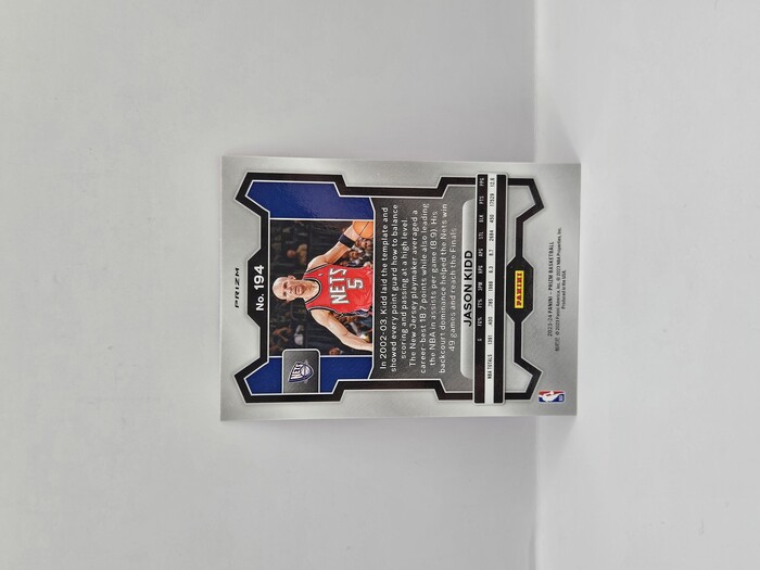 2023-24 Panini Prizm basketball Jason Kidd pink cracked ice No.194