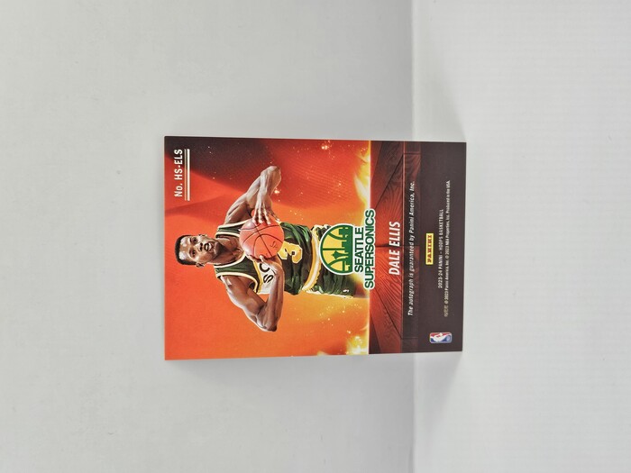 2023-24 Panini Hoops Basketball  Dale Ellis ''Hot Signatures'' No.HS-ELS