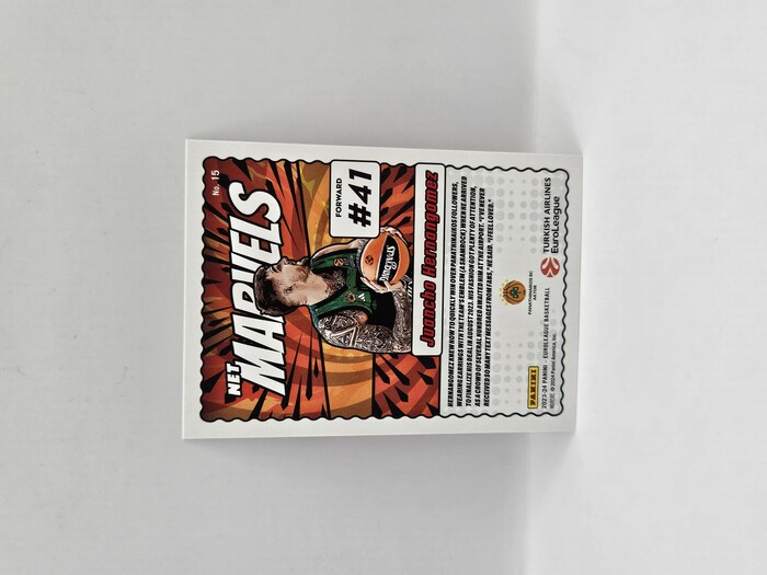 2023-24 Panini euroleague donruss  Juancho Hernangomez ''Net Marvels'' No.15