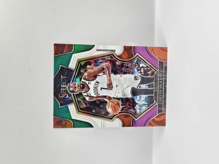 2022-23 Panini Select Basketball Kevin Durant Green/White/Purple Premier level No.137