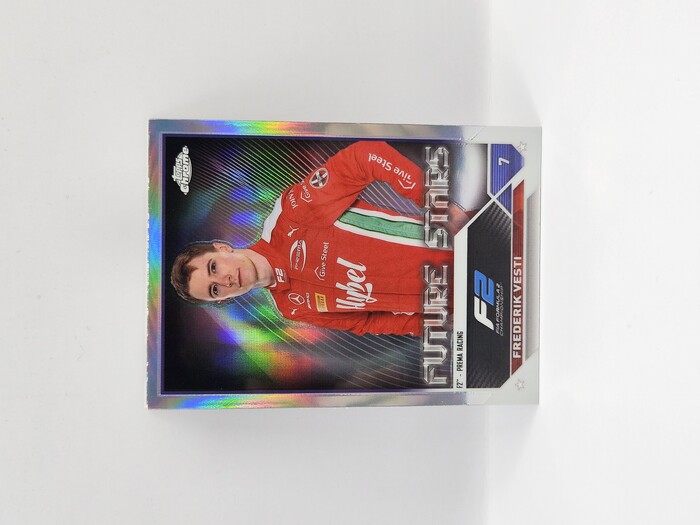 2023 Topps Chrome Formula 1 Frederik Vesti refractor #70