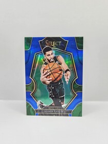 2022-23 Panini Select Basketball Jayson Tatum Blue prizm Premier level No.155