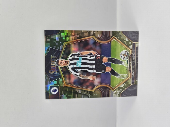 2022-23 Panini Select Premier League Soccer Miguel Almiron camo /199 Mezzanine No.163