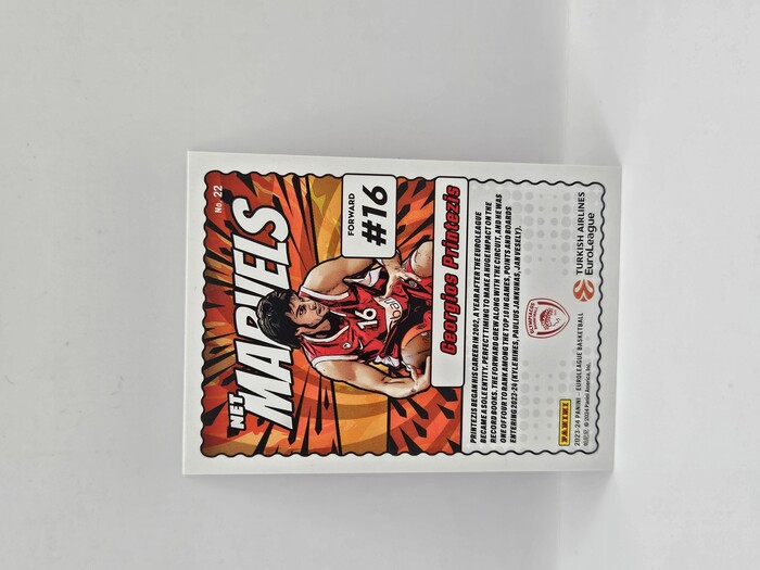 2023-24 Panini euroleague donruss Georgios Printezis ''Net marvels'' No22