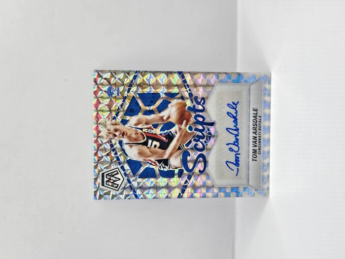 2023-24 Panini Mosaic Basketball Tom Van Arsdale ''Scripts'' Autograph No.MS-TVA