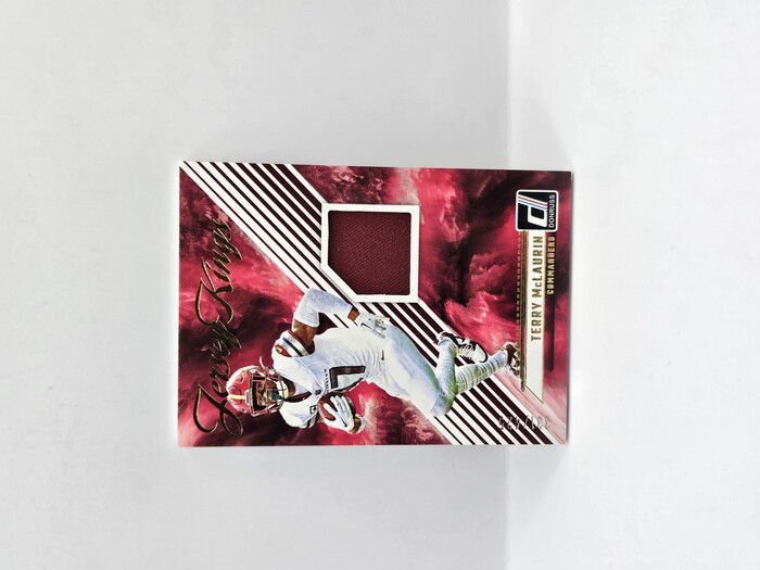 2024 Panini Donruss Football Terry McLaurin ''Jersey Kings'' Patch No.JK-TMC