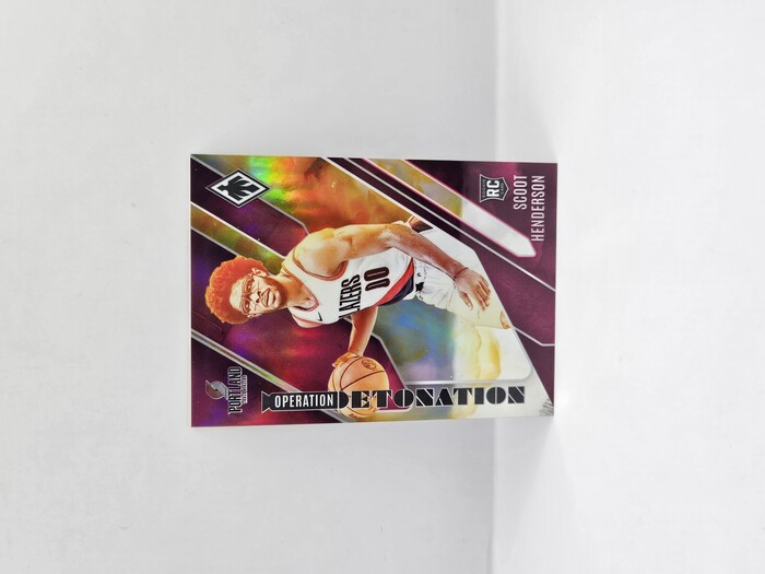 2023-24 Panini Phoenix Basketball Scoot Henderson ''Operation Detonation'' Rookie /99