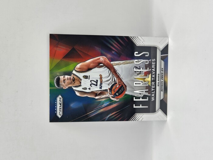 2023-24 Panini euroleague prizm Walter Tavares ''Fearless'' No.2