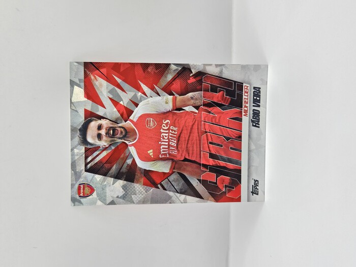 2024 Topps Arsenal Fabio Viera ''Striker'' Cracked ice No.38
