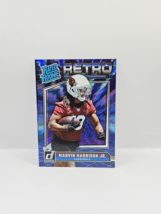 2024 Panini Donruss Football Marvin Harrison Jr. Retro rated rookie No.4