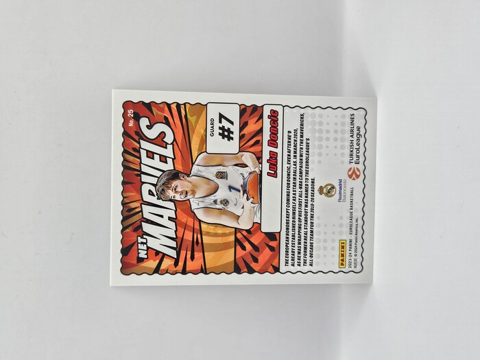 2023-24 Panini euroleague donruss Luka doncic ''Net Marvels'' No.25