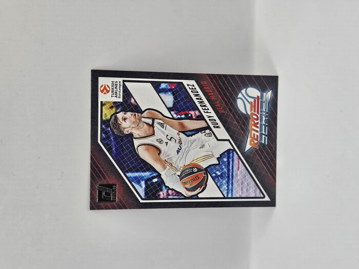 2023-24 Panini euroleague donruss Rudy Fernandez ''Retro Series'' No.6