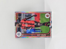 2024 Topps Merlin Soccer Rafael Leao  Refractor No.1