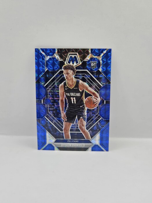 2022-23 Panini Mosaic Basketball Dyson Daniels blue mosaic /199 No.203