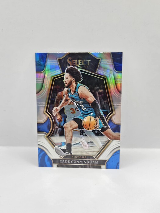 2022-23 Panini Select Basketball Cade Cunningham silver prizm premier level No.118