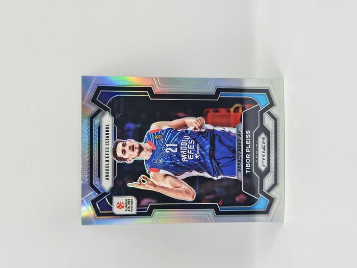2023-24 Panini euroleague prizm Tibor Pleiss silver No.160