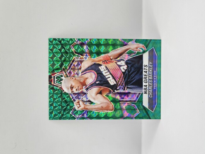 2023-24 Panini Mosaic Charles Barkley Green ''NBA Greates'' No.293