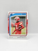 2024 Panini Doruss Football Xavier Worthy Rated Rookie No.398