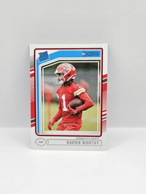 2024 Panini Doruss Football Xavier Worthy Rated Rookie No.398