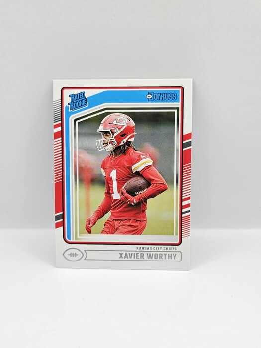 2024 Panini Doruss Football Xavier Worthy Rated Rookie No.398