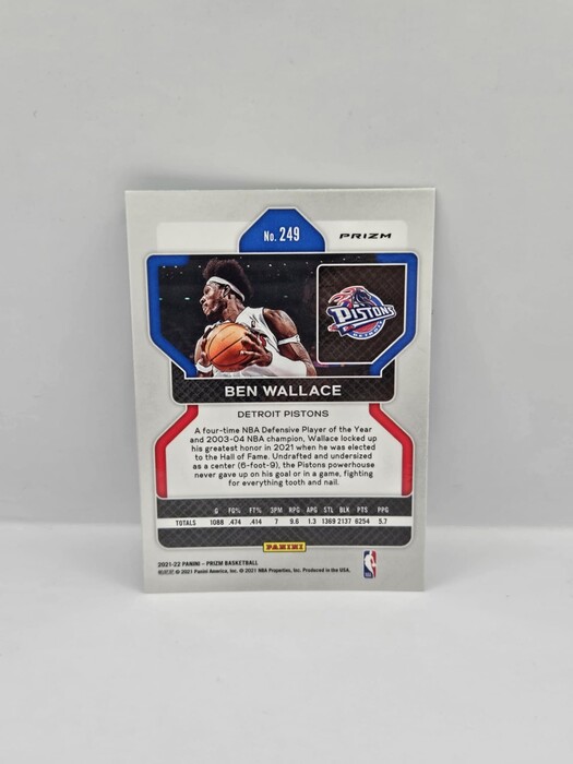 2021-22 Panini Prizm Basketball  Ben Wallace green No.249