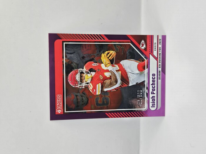 2024 Donruss Football Isiah Pacheco /500 No.27