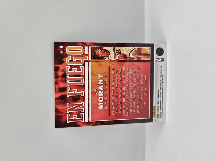 2022-23 Panini Select Ja Morant ''En Fuego'' No.9