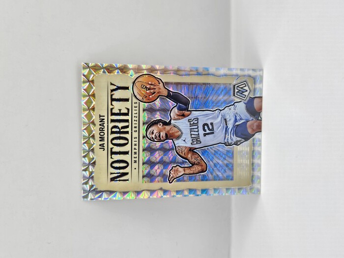 2023-24 Panini Mosaic Basketball Ja Morant ''Notoriety'' Mosaic Parallel No.9