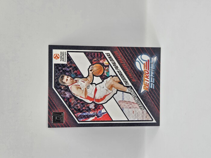 2023-24 Panini euroleague donruss Theodoris Papaloukas ''Retro Series'' No.13