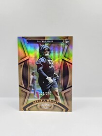 2023 Panini Cerified football Darnell Wright bronze mirror /275 rookie No.166
