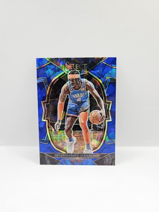 2022-23 Panini Select Basketball Shai Gilgeous-Alexander cracked ice Concourse No.56