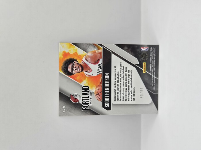 2023-24 Panini Phoenix Basketball Scoot Henderson ''Operation Detonation'' Rookie /99