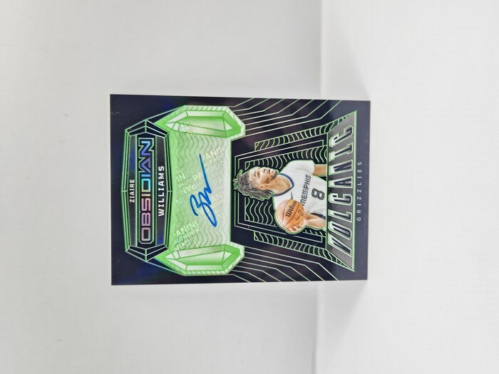 2023-24 Panini Obsidian Basketball Ziaire Williams ''Volcanic'' autograph /25 No.VS-ZWL