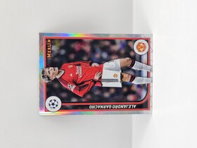 2024 Topps Merlin Soccer Alejandro Garnacho  Refractor No.82