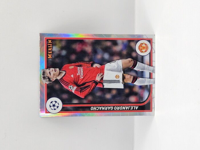 2024 Topps Merlin Soccer Alejandro Garnacho  Refractor No.82