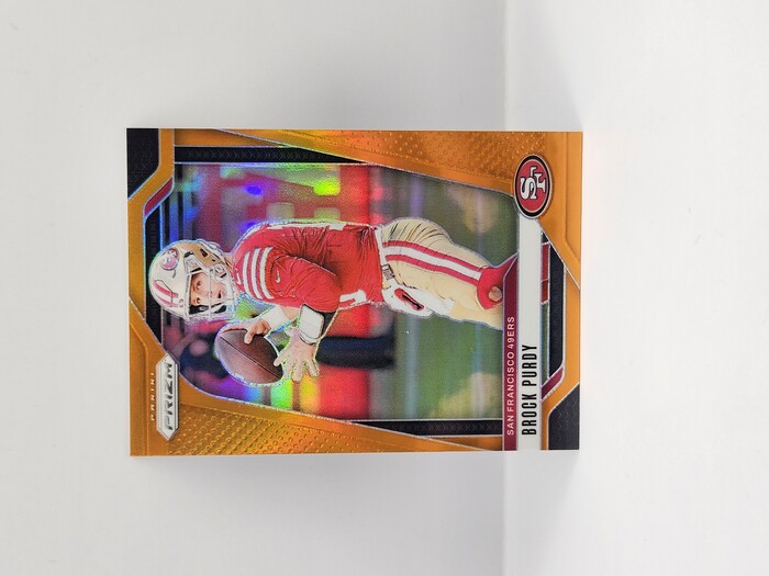 2024 Panini Prizm Football Brock Purdy Orange /249 No.249