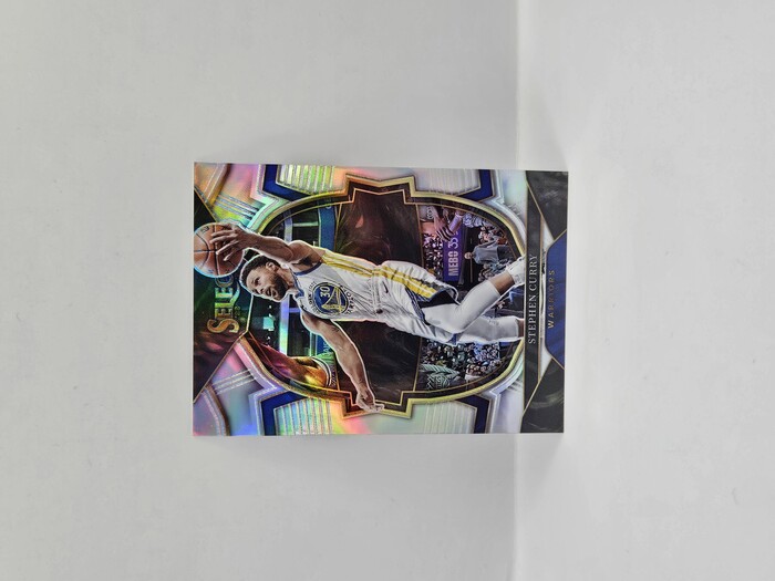 2022-23 Panini Select Basketball Stephen Curry silver prizm Concourse   No.27