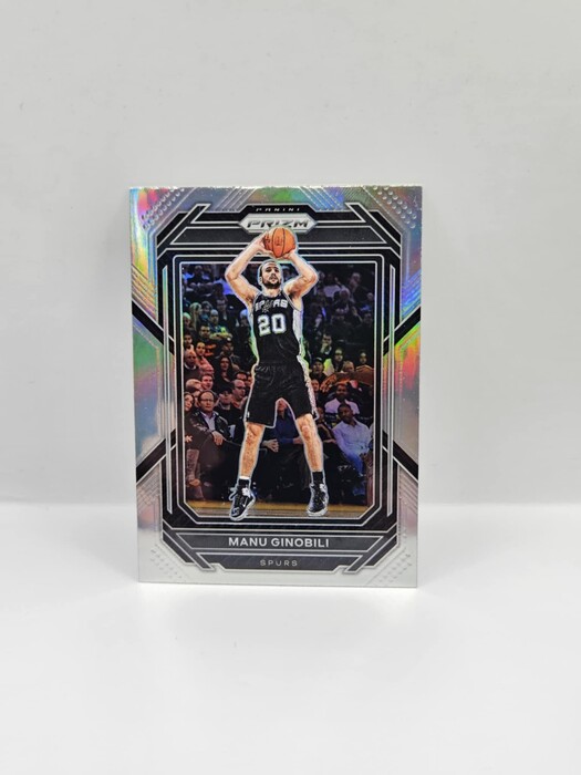 2022-23 Panini Prizm basketball Manu Ginobili silver No.296