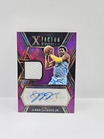 2022-23 Panini Select Jaren Jackson Jr. ''X-Factor'' patch autograph /99 #XFS-JJJ