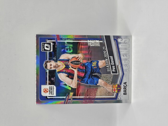 2023-24 Panini euroleague donruss optic Pau Gasol holo No.170